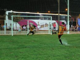 Torneio de futebol sete masculino foi a primeira competição esportiva realizada no Espaço Municipal Esportivo e Recreativo Helio Sippel