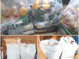 Famílias tio-huguenses em situação de vulnerabilidade receberam alimentos