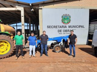 Reforço para a patrulha agrícola: Administração Municipal de Tio Hugo adquire nova grade niveladora