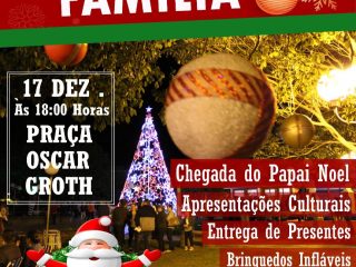 Natal da Família será realizado no dia 17 de dezembro